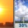 Monday: Mostly Sunny then Chance Showers And Thunderstorms