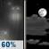 Tonight: Light Rain Likely then Partly Cloudy