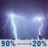 Tonight: Rain and scattered thunderstorms before 10pm, then a chance of showers and thunderstorms between 10pm and 1am, then patchy fog between 1am and 2am. Cloudy, with a low around 67. South wind 0 to 10 mph. Chance of precipitation is 90%. New rainfall amounts between a quarter and half of an inch possible. Tonight: Light Rain then Chance Showers And Thunderstorms